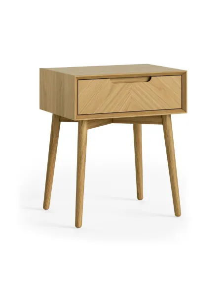 Chrisley Lamp Table - Herringbone Oak | Murphy Furniture