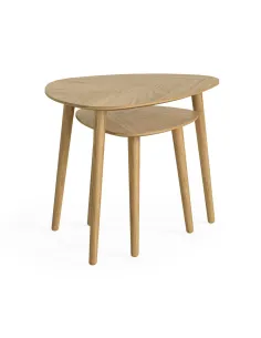 Chrisley Nest of Table - Herringbone Oak | Murphy Furniture