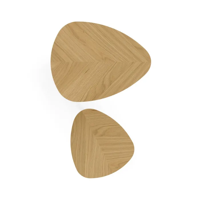 Chrisley Nest of Table - Herringbone Oak | Murphy Furniture