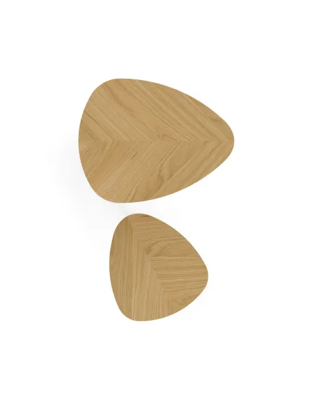 Chrisley Nest of Table - Herringbone Oak | Murphy Furniture