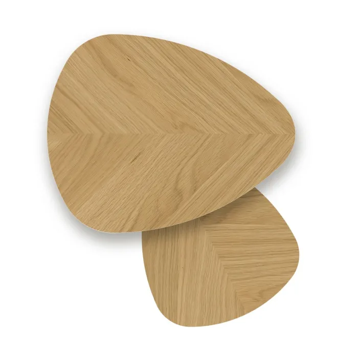 Chrisley Nest of Table - Herringbone Oak | Murphy Furniture