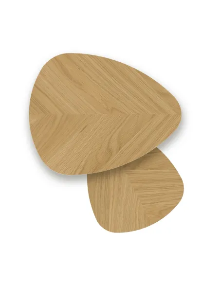 Chrisley Nest of Table - Herringbone Oak | Murphy Furniture