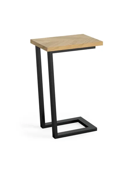 Chrisley Side Table - Herringbone Oak | Murphy Furniture