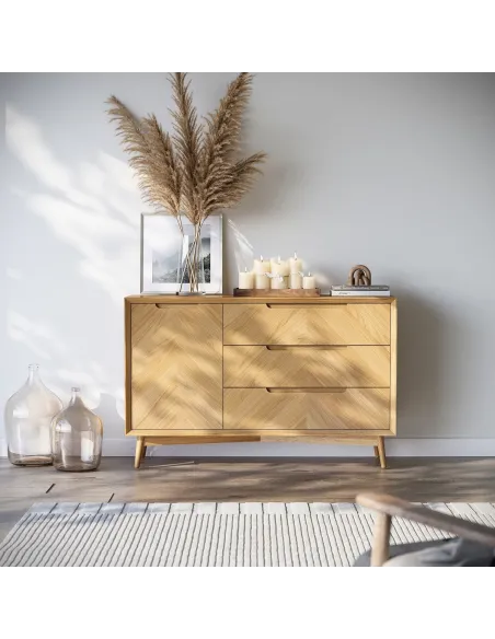 Chrisley Small Sideboard - Herringbone O | Murphy Furniture