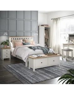 Turnberry 4ft6 Slatted Low Foot End Bedf | Murphy Furniture