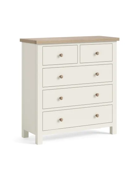 Turnberry 2 Over 3 Chest - Coconut | Murphy Furniture