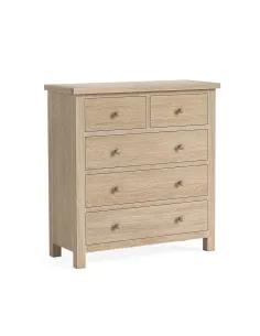Turnberry 2 Over 3 Chest - Oak | Murphy Furniture