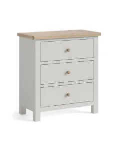 Turnberry 3 Drawer Chest - Grey | Murphy Furniture