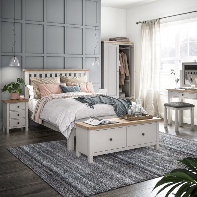 Turnberry Vanity Mirror - Grey | Murphy Furniture