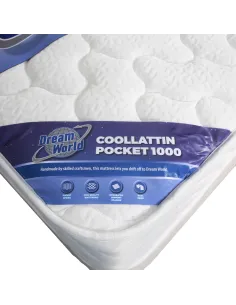 Coollattin Pocket 1000 Dream World Mattr | Murphy Furniture 2