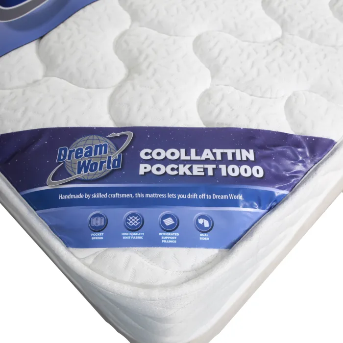 Coollattin Pocket 1000 Dream World Mattr | Murphy Furniture