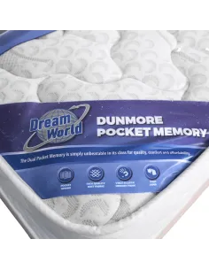 Dunmore Pocket Memory Dream World Mattre | Murphy Furniture 2