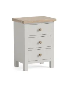Turnberry Bedside Locker - Grey | Murphy Furniture