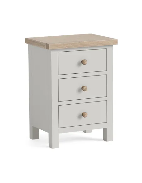 Turnberry Bedside Locker - Grey | Murphy Furniture
