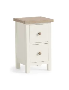 Turnberry Narrow Bedside Locker - Coconut | Murphy Furniture