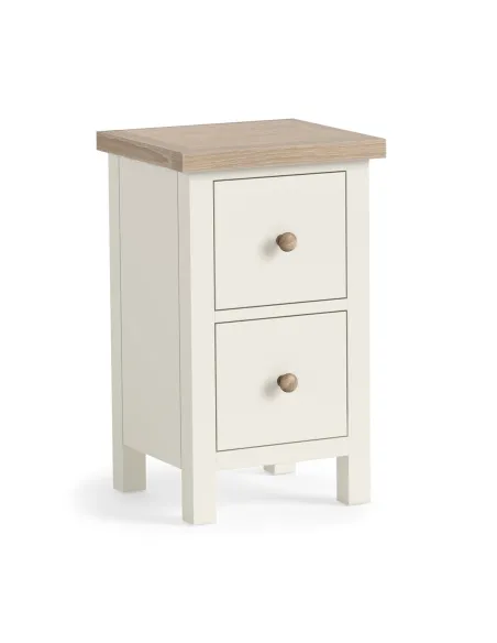 Turnberry Narrow Bedside Locker - Coconut | Murphy Furniture
