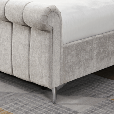 Carlow Side Gas Lift Bedframe - Beige | Murphy Furniture