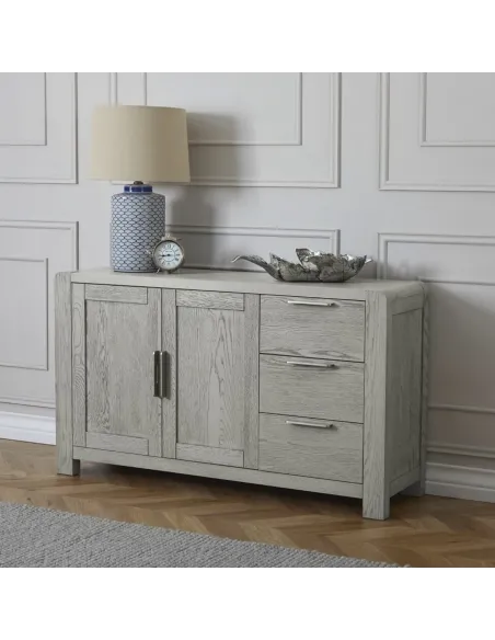 Tulip Large Sideboard  - Grey Stain Oak | Murphy Furniture