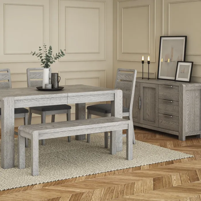Tulip Large Sideboard  - Grey Stain Oak | Murphy Furniture