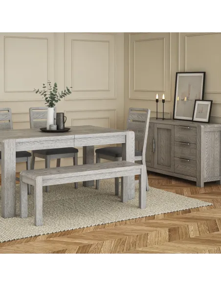Tulip Large Sideboard  - Grey Stain Oak | Murphy Furniture