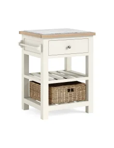 Turnberry Small Kitchen Island - Coconut | Murphy Furniture
