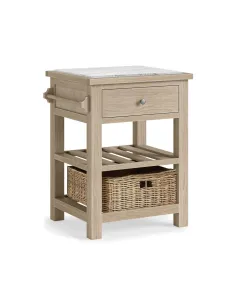 Turnberry Small Kitchen Island - Oak | Murphy Furniture 2