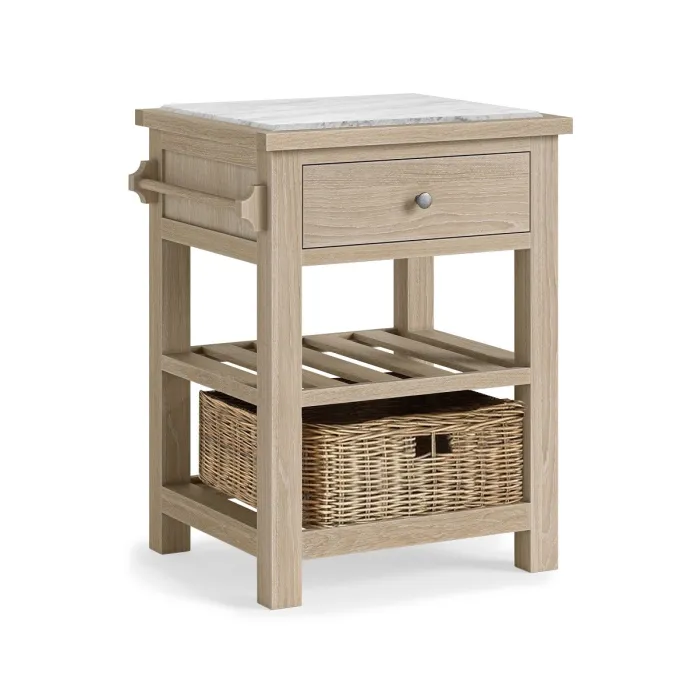 Turnberry Small Kitchen Island - Oak | Murphy Furniture