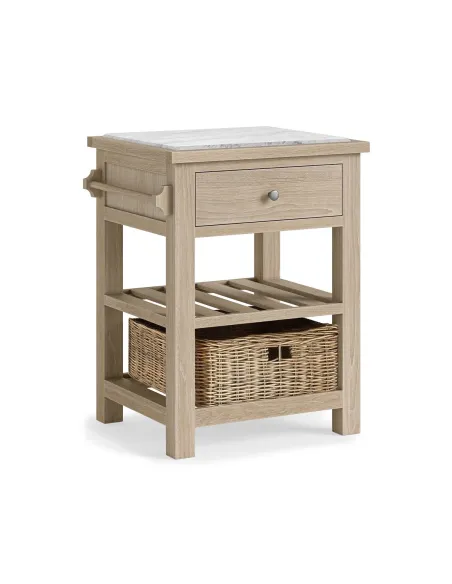 Turnberry Small Kitchen Island - Oak | Murphy Furniture