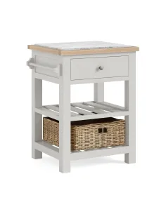 Turnberry Small Kitchen Island - Grey | Murphy Furniture 2