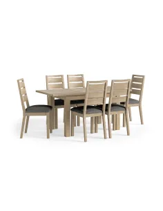 Turnberry Dining Chair - Oak with Grey B | Murphy Furniture 2