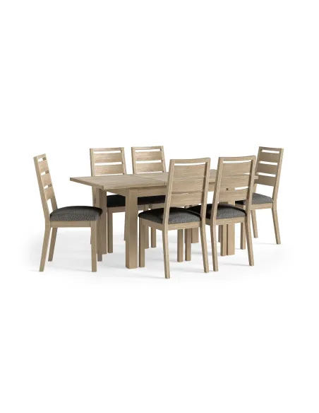 Turnberry Dining Chair - Oak with Grey B | Murphy Furniture