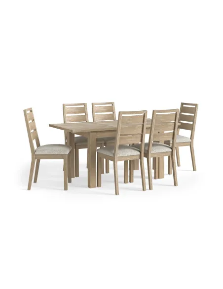 Turnberry Dining Chair  - Oak with White | Murphy Furniture