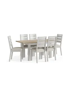 Turnberry Dining Chair - Grey with White | Murphy Furniture 2