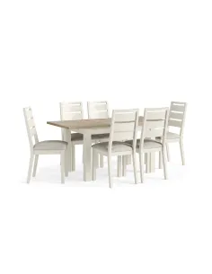 Turnberry Dining Chair  Coconut with Whi | Murphy Furniture 2