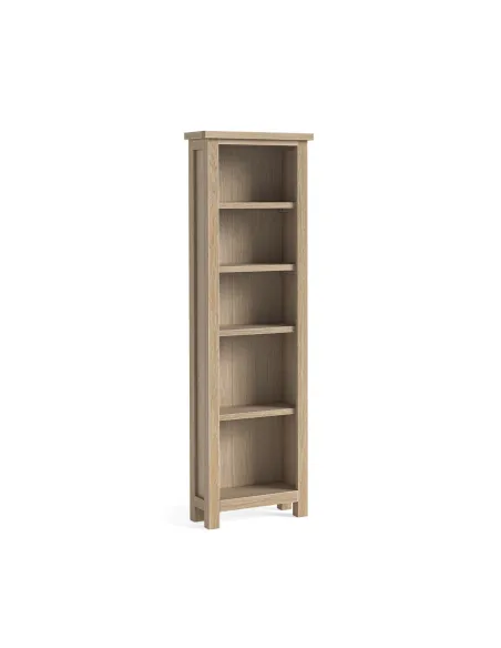 Turnberry Slim Bookcase - Oak | Murphy Furniture