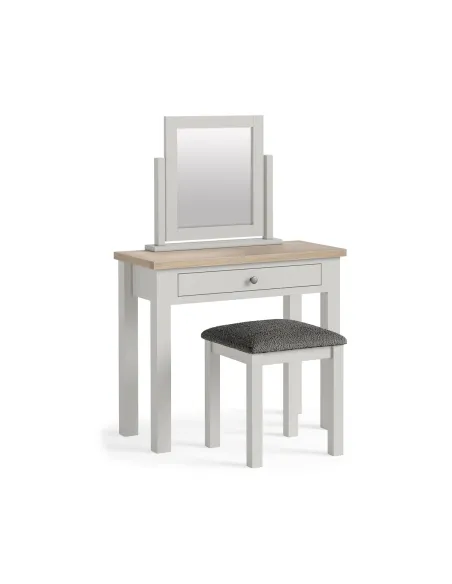 Turnberry Single Drawer Desk - Grey | Murphy Furniture