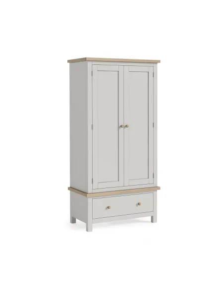 Turnberry Gents Wardrobe - Grey | Murphy Furniture