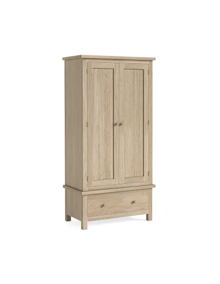 Turnberry Gents Wardrobe - Oak | Murphy Furniture