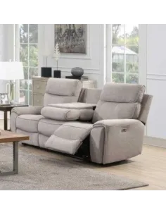 Avenue 3 Seater Electric Recliner Sofa - | Murphy Furniture