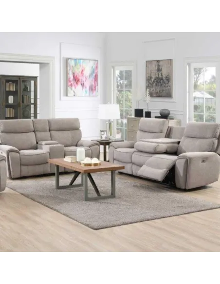Avenue 3 Seater Electric Recliner Sofa - | Murphy Furniture