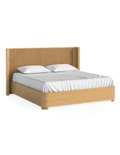 Soho 5ft Bedframe - Natural Oak | Murphy Furniture