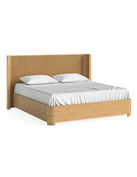 Soho 5ft Bedframe - Natural Oak | Murphy Furniture