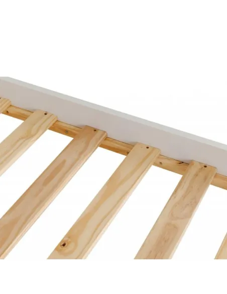 Monaco 4FT Low End Bedframe - White | Murphy Furniture