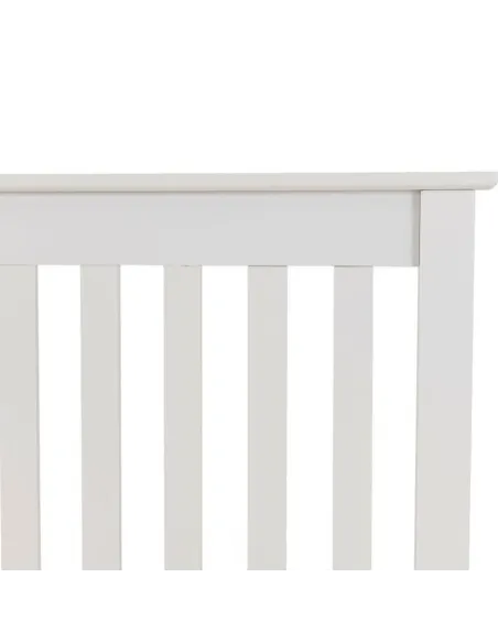 Monaco 4FT Low End Bedframe - White | Murphy Furniture