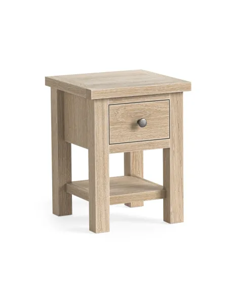 Turnberry Lamp Table With Shelf - Oak | Murphy Furniture