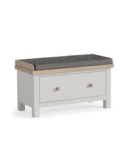 Turnberry Hallway Bench With Drawer - Gr | Murphy Furniture