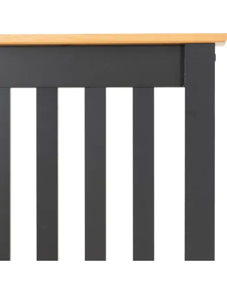 Monaco 3FT Low End Bed - Grey/Oak Effect | Murphy Furniture