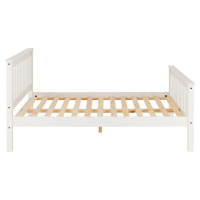 Monaco 4FT6 High End Bed - White | Murphy Furniture