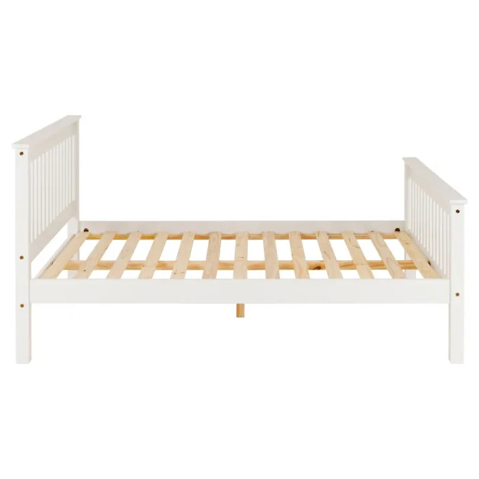 Monaco 4FT6 High End Bed - White | Murphy Furniture