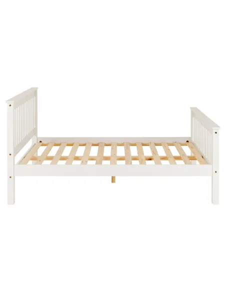 Monaco 4FT6 High End Bed - White | Murphy Furniture